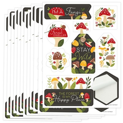 Big Dot Of Happiness Red Carpet Hollywood - Movie Night Party Favor Sticker  Set - 12 Sheets - 120 Stickers : Target