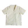 Kids' Dylan Camp Shirt - Driftwood Stripe - 2 of 4