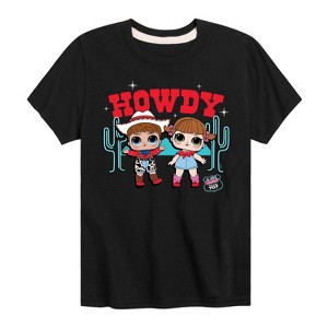 Boys' - LOL Surprise! - Howdy Neon Short Sleeve Graphic T-Shirt - 1 of 4