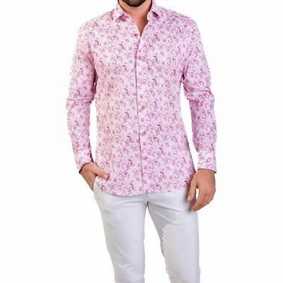 Men's Perla Long Sleeve Button Shirt - Masutto