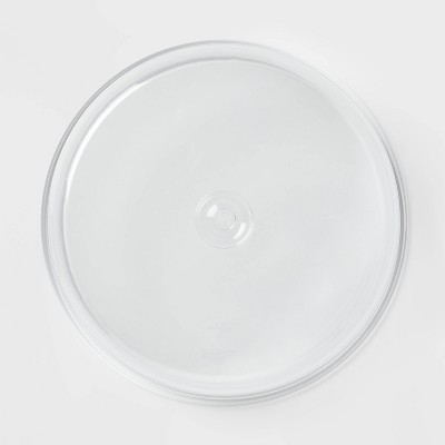 12 Plastic Cake Tray with Lid - Room Essentials™: BPA-Free Round Dessert & Bakery Tray, Dishwasher-Safe, Clear