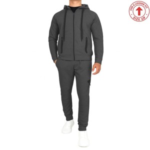 Blu Rock Men's Slim Fit  Tech Fleece Hoodie & Jogger Set - 1 of 4