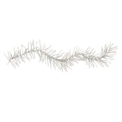 Tinsel Pine Garland 5'L