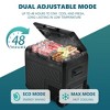 EUHOMY 12 Volt Refrigerator, 49Qt Dual Zone Car Refrigerator, Electric Cooler - 3 of 4