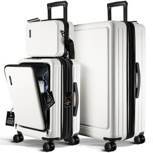 TravelArim Luggage Sets, Suitcase with Spinner Wheels, Durable Hard Shell Suitcase Set, Expandable Travel Suitcases - 1 of 4