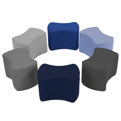 Factory Direct Partners 6pc SoftScape Butterfly Seating Set Kids' Soft Play Equipment