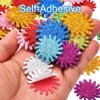 Unique Bargains Sunflower Self-Adhesive Glitters Home Decor Card DIY Foam Stickers - 4 of 4