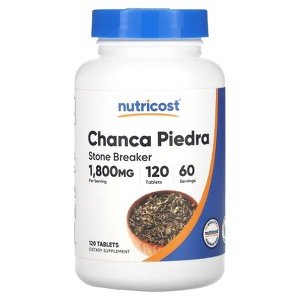 Nutricost Chanca Piedra, 1,800 mg, 120 Tablets (900 mg per Tablet) - 1 of 2