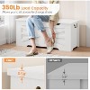 Multi - Functional Rattan Chest Stool, Large Capacity, Strong Load - Bearing, Pinch - Proof, Suitable for Multiple Scenarios - 4 of 4