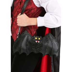 HalloweenCostumes.com   Adult's Halloween Bat Purse, Black - 1 of 3