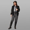 Members Only Women's Oversized Varsity Jacket - 2 of 4