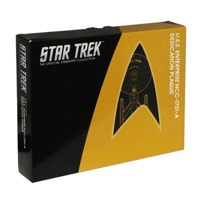 Bronze Star Trek USS Enterprise Dedication Plaque Replica