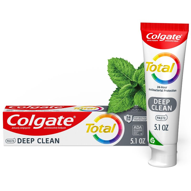 Colgate Total Advanced Deep Clean Toothpaste 4.8oz, 1 of 11