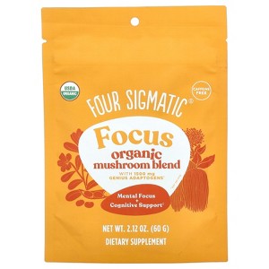 Four Sigmatic Focus, Organic Mushroom Blend, Caffeine Free, 2.12 oz (60 g) - 1 of 3