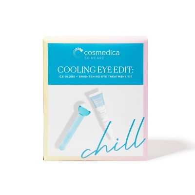 Cosmedica Skincare Cooling Eye Edit Ice Globe + Brightening Eye Treatment Kit - 2ct