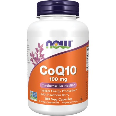 Now Coq10 100 Milligrams 180 Capsules : Target