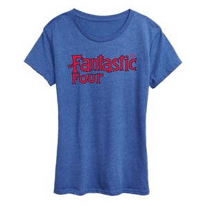 Women's - Marvel - Fantastic 4 Classic Logo Short Sleeve Graphic T-Shirt - 1 of 4