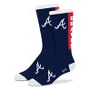 MLB Atlanta Braves Large Crew Socks - 2 of 4