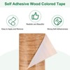Unique Bargains Self Adhesive Realistic Wood Grain Durable Multi Use Masking Tape 1 Pc - 4 of 4