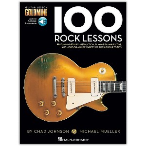 Hal Leonard 100 Rock Lessons  Guitar Lesson Goldmine Series (Book/Online Audio) - 1 of 2