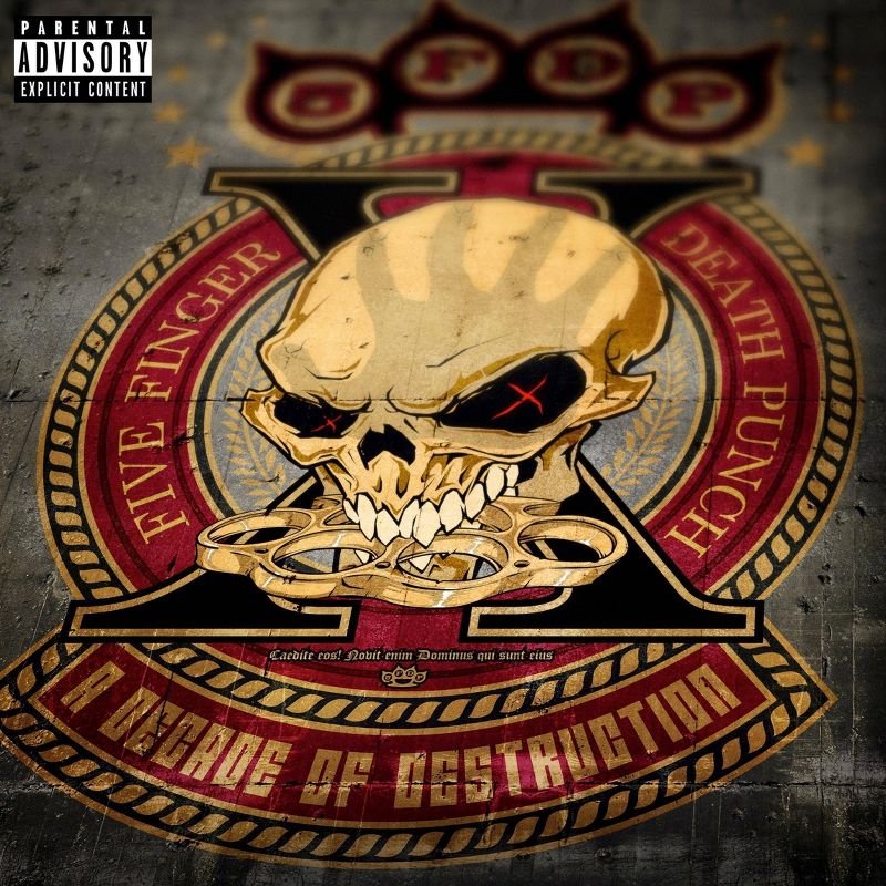 Five Finger Death Punch - A Decade Of Destruction (CD), 1 of 2