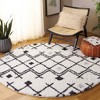Berber Shag BER164 Power Loomed Indoor Rugs - Safavieh - 2 of 4