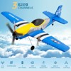 Topteng RC Plane, 2.4GHz Remote Control Airplane with 6-Axis Stabilizer - 2 of 4