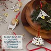 Nambe Twelve Days of Christmas Ornament Sevens Swans a Swimming, Made of Silver and Gold Plate - 2 of 4