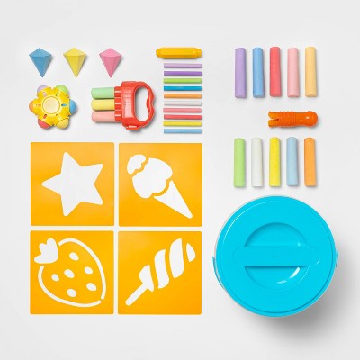 Photo 1 of Chalk Bucket Set 40pc - Sun Squad