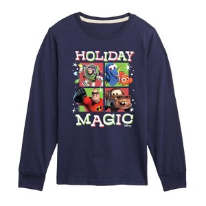 Boys' - Disney - Holiday Magic Long Sleeve Graphic T-Shirt - 1 of 4
