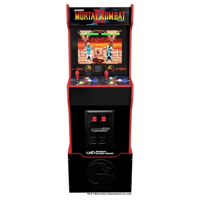 Arcade1Up Mortal Kombat II Home Arcade with Riser