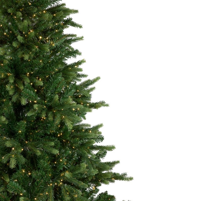 Northlight Real Touch™️ Pre-Lit Full Riverton Fir Artificial Christmas Tree - 7.5' - Candlelight Clear LED Lights, 5 of 11