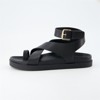 CUSHIONAIRE Women's Entry ankle wrap footbed sandal with +Comfort, Wide Widths Available - 2 of 4