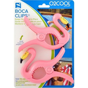O2COOL BocaClip Towel Holder - 1 Pack of 2 Clips - 1 of 4
