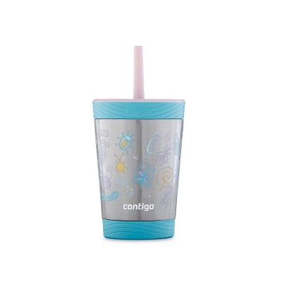 stainless steel straw cup for toddlers