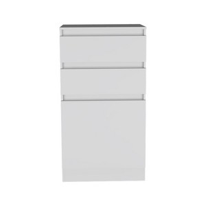 NicBex 2 Drawers Dresser for Bedroom with 1 Shelf and 1 Mirror,Chest of Drawers with Handle Free Design,Storage Dressers for Bedroom - 1 of 4