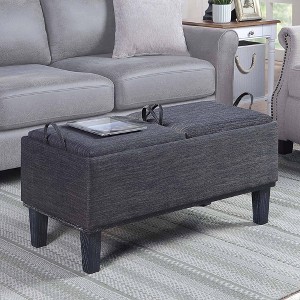 Breighton Home Designs4Comfort Brentwood Storage Ottoman - 1 of 4