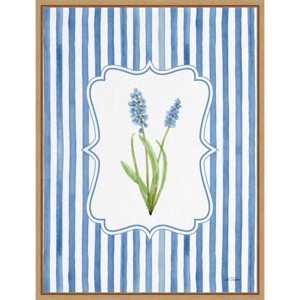 Amanti Art 23"x30" Spring Floral II by Leslie Trimbach Framed Canvas Wall Art - 1 of 4