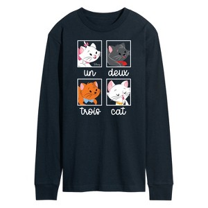 Men's - Disney - Cats & Dogs Long Sleeve Graphic T-Shirt - 1 of 4