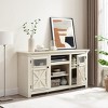 Bella Depot 60.23" Farmhouse TV Media Stand with Barn Design Cabinet - 2 of 4