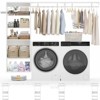 Aheaplus Over Washer and Dryer Storage Organizer, 8FT Wall Mounted Laundry Room Closet System with Hanging Rods - 2 of 4