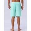 INSPIRE CHIC Men's Casual Summer Holiday Drawstring Waist Beach Striped Swimwear Shorts - 3 of 4