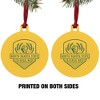 North Dakota State Badge Aluminum Holiday Christmas Tree Ornament - 2 of 4