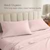 260 Thread Count Organic Cotton Percale Pillowcase Set by Bare Home - 3 of 4