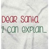 Christmas Dear Santa I Can Explain Toddler Baby Graphic T Shirt Brisco Brands - 2 of 4