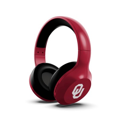 NCAA Oklahoma Sooners Wireless Bluetooth Over-Ear Headphones