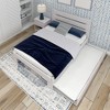 Plank+Beam Solid Wood Farmhouse Full Bed with Plank Headboard and Trundle - 2 of 3