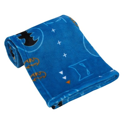 NoJo Batman Super Soft Baby Blanket - Blue