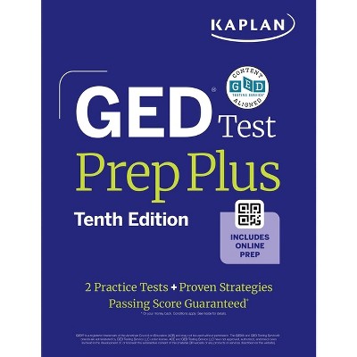 GED Test Prep Plus, Tenth Edition (2026): Includes a Diagnostic Pretest, 2 Full Length Practice Tests, 1000+ Practice Questions, and 60+ Online