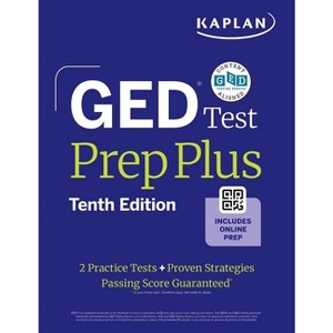 GED Test Prep Plus, Tenth Edition (2026): Includes a Diagnostic Pretest, 2 Full Length Practice Tests, 1000+ Practice Questions, and 60+ Online - 1 of 1